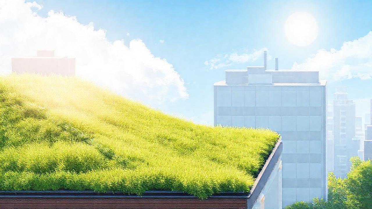 Techo verde reduce el efecto térmico urbano