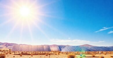 Paneles solares ofrecen eficiencia en el desierto