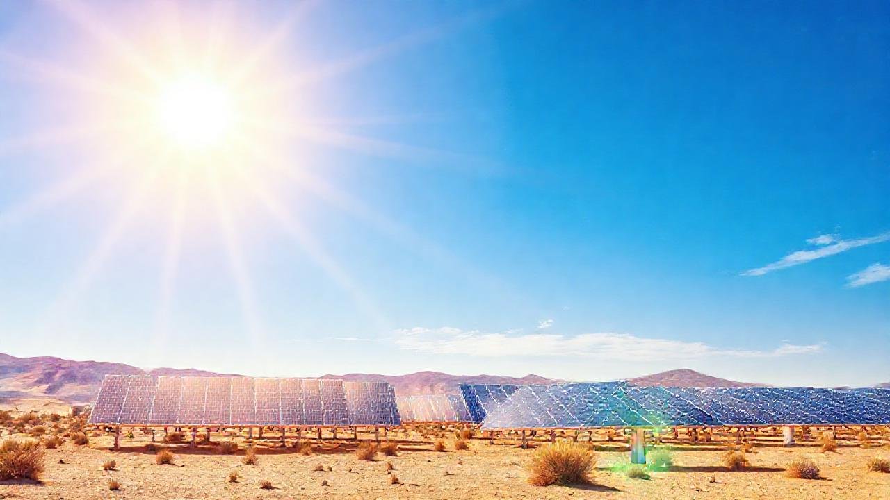 Paneles solares ofrecen eficiencia en el desierto
