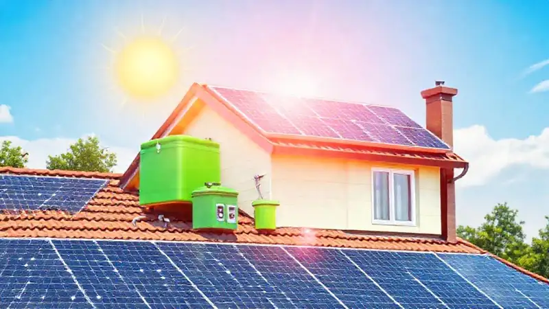 Paneles solares generan energía limpia y moderna