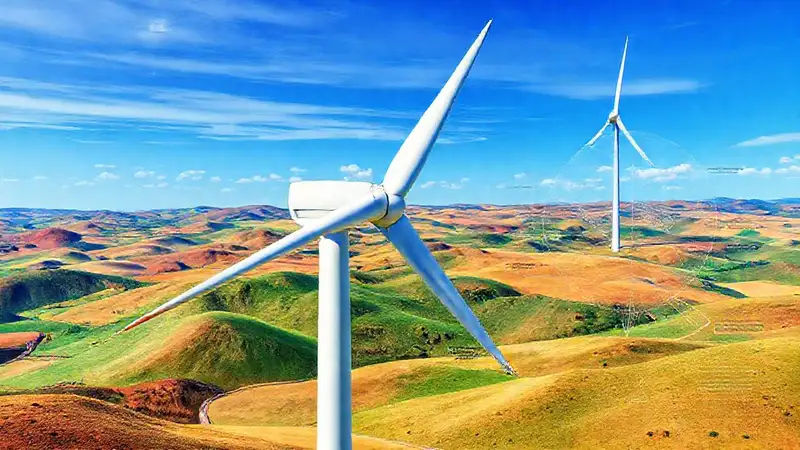 Turbina eólica: ingeniería detallada y vibrante