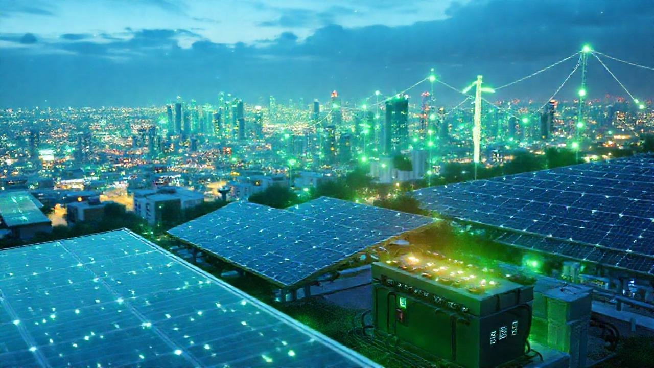 Una ciudad inteligente y sostenible brilla