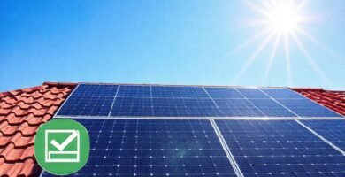 Paneles solares ofrecen energía limpia y segura