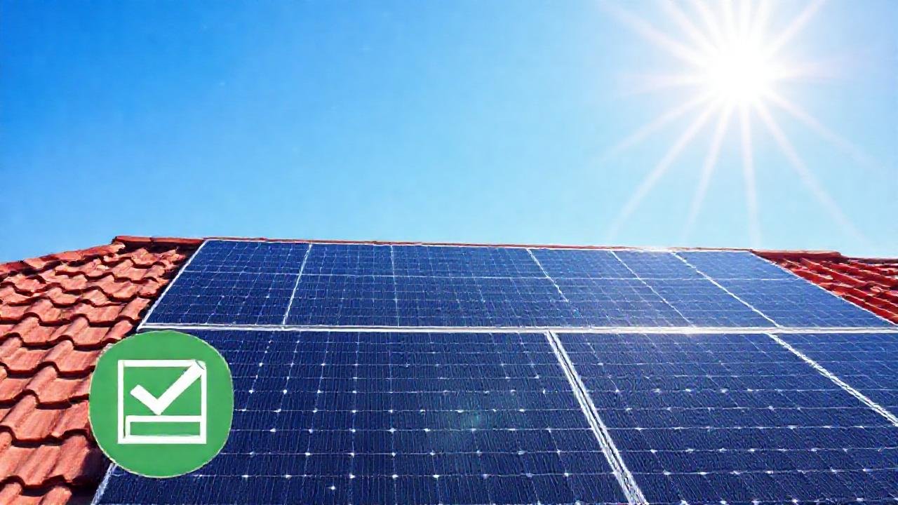 Paneles solares ofrecen energía limpia y segura