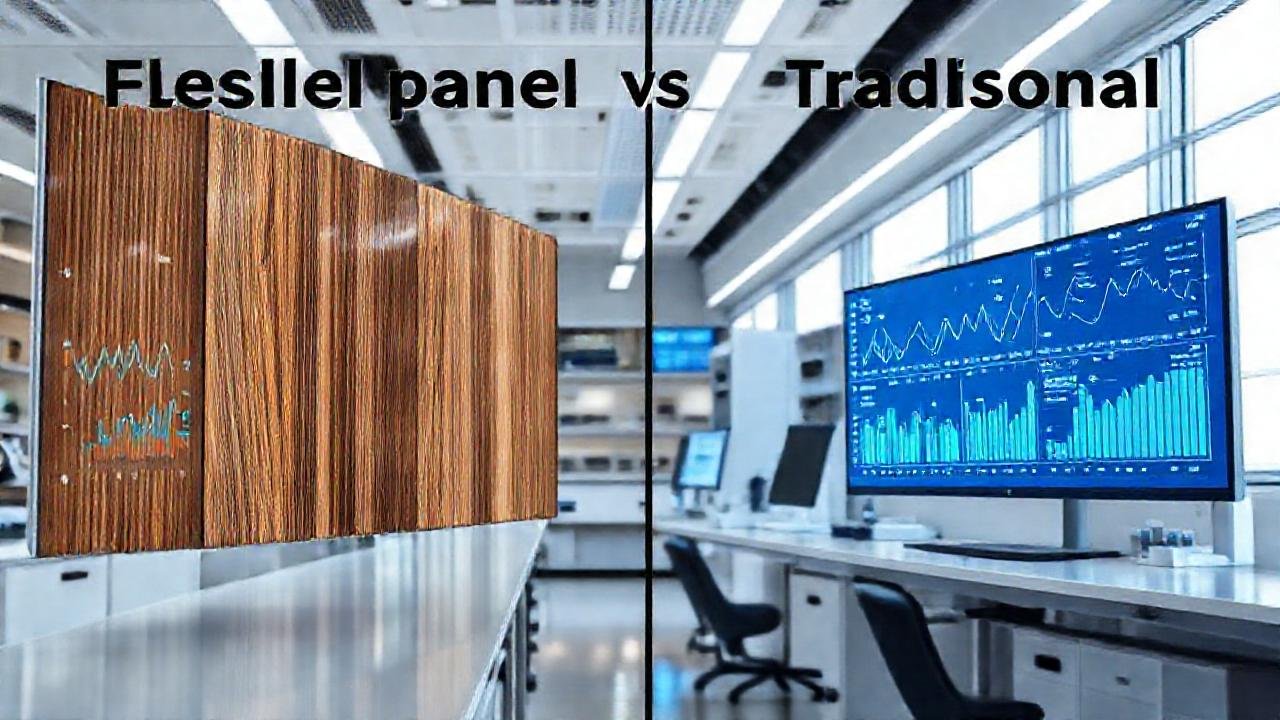 Paneles flexibles superan análisis tradicionales visuales