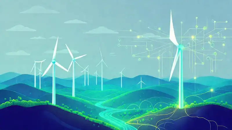 Turbinas eólicas: energía verde y moderna