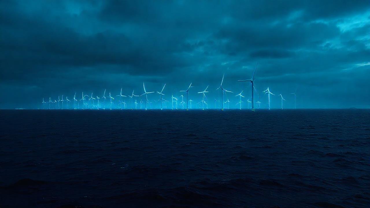 Turbinas eólicas marinas proyectan datos futuristas