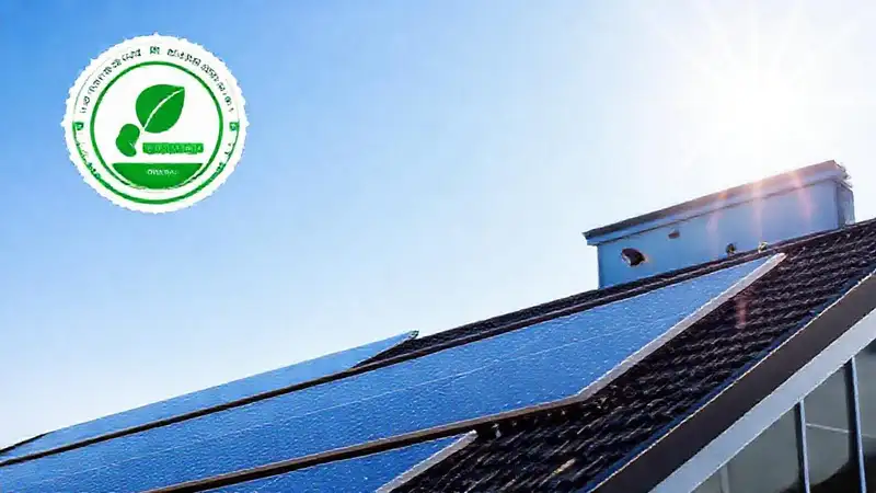 Paneles solares dan energía limpia y verde