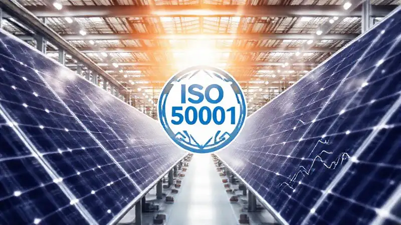 Paneles solares gestionan la energía industrial