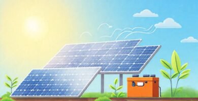 Paneles solares generan energía limpia y moderna