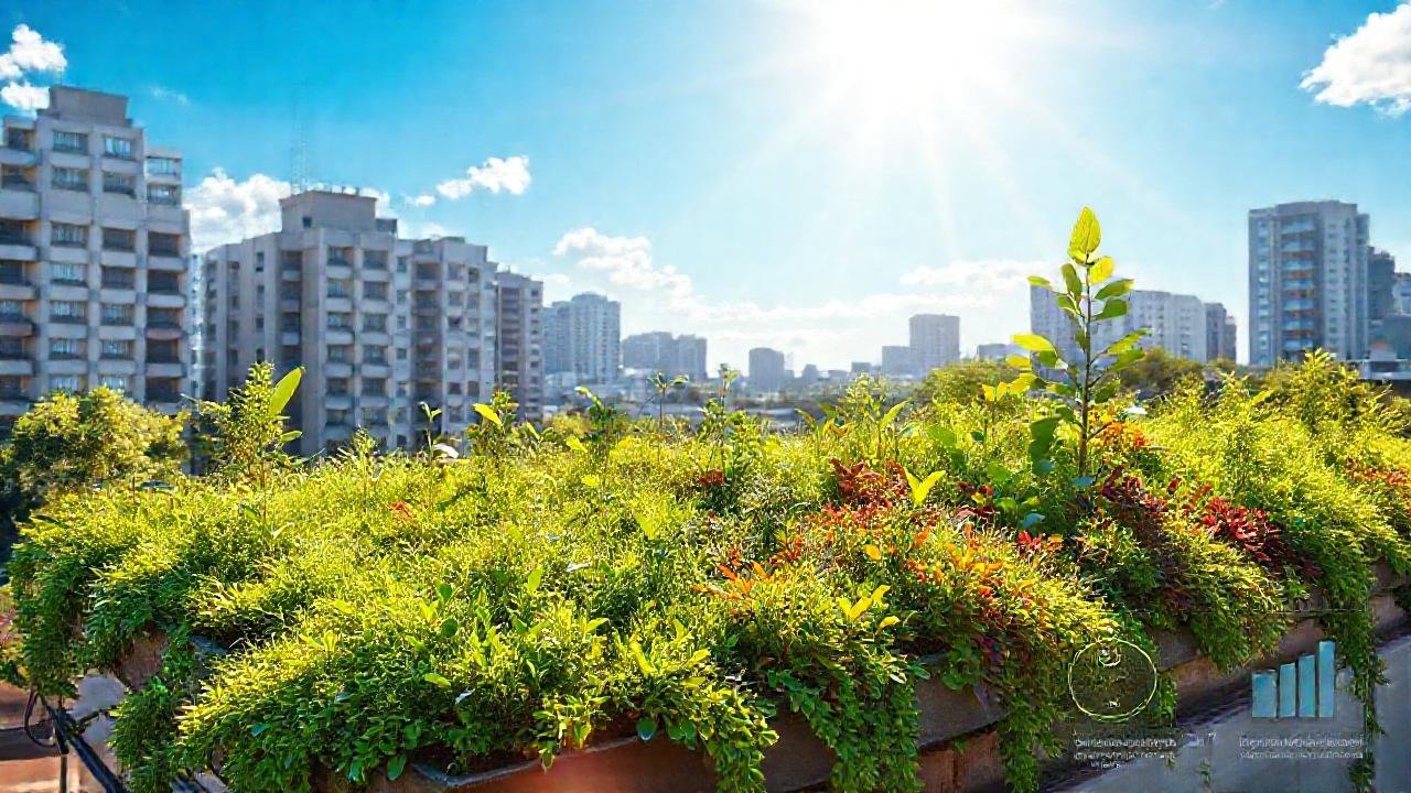 Tejados verdes reducen el calor urbano
