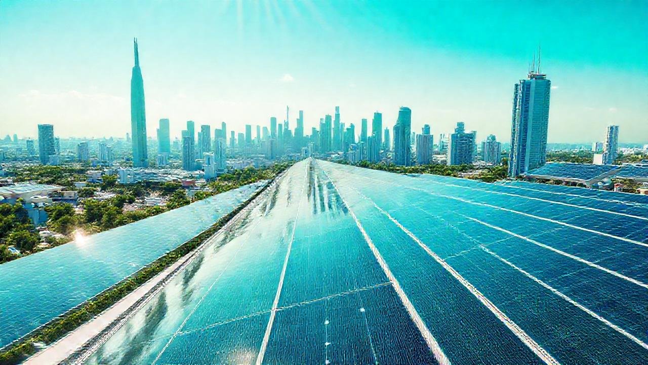 Paneles solares iluminan un futuro sostenible