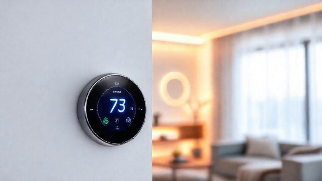 Termostato inteligente optimiza el hogar moderno