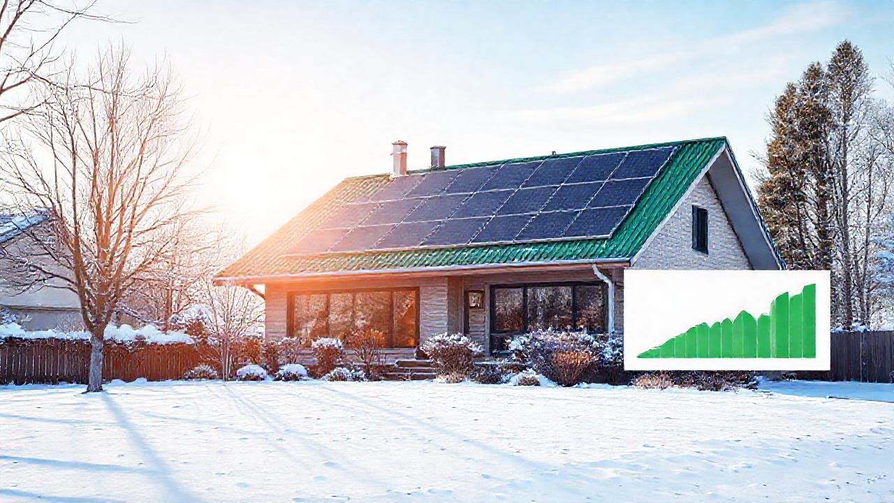 Techo verde genera eficiencia energética brillante