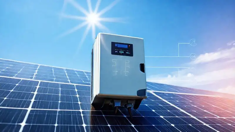 Paneles solares visualizan datos de energía