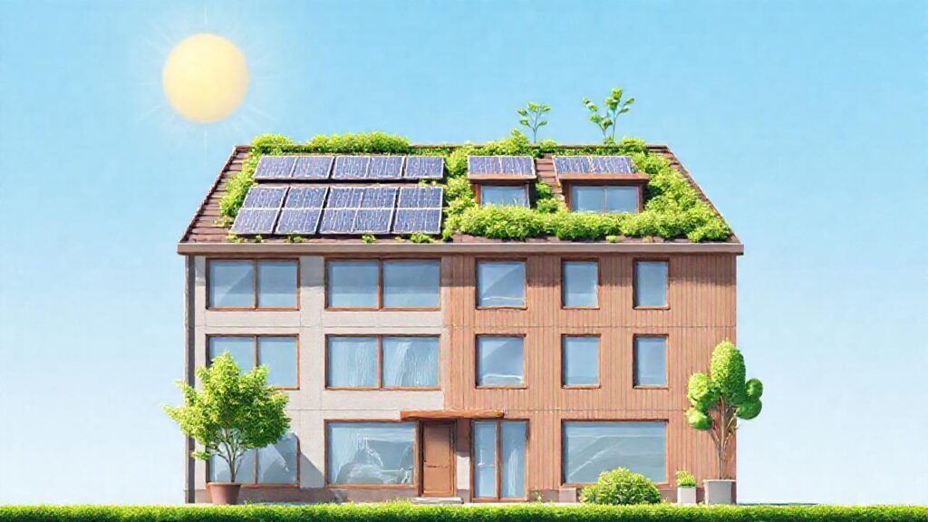 Edificio sostenible combina diseño moderno y verde