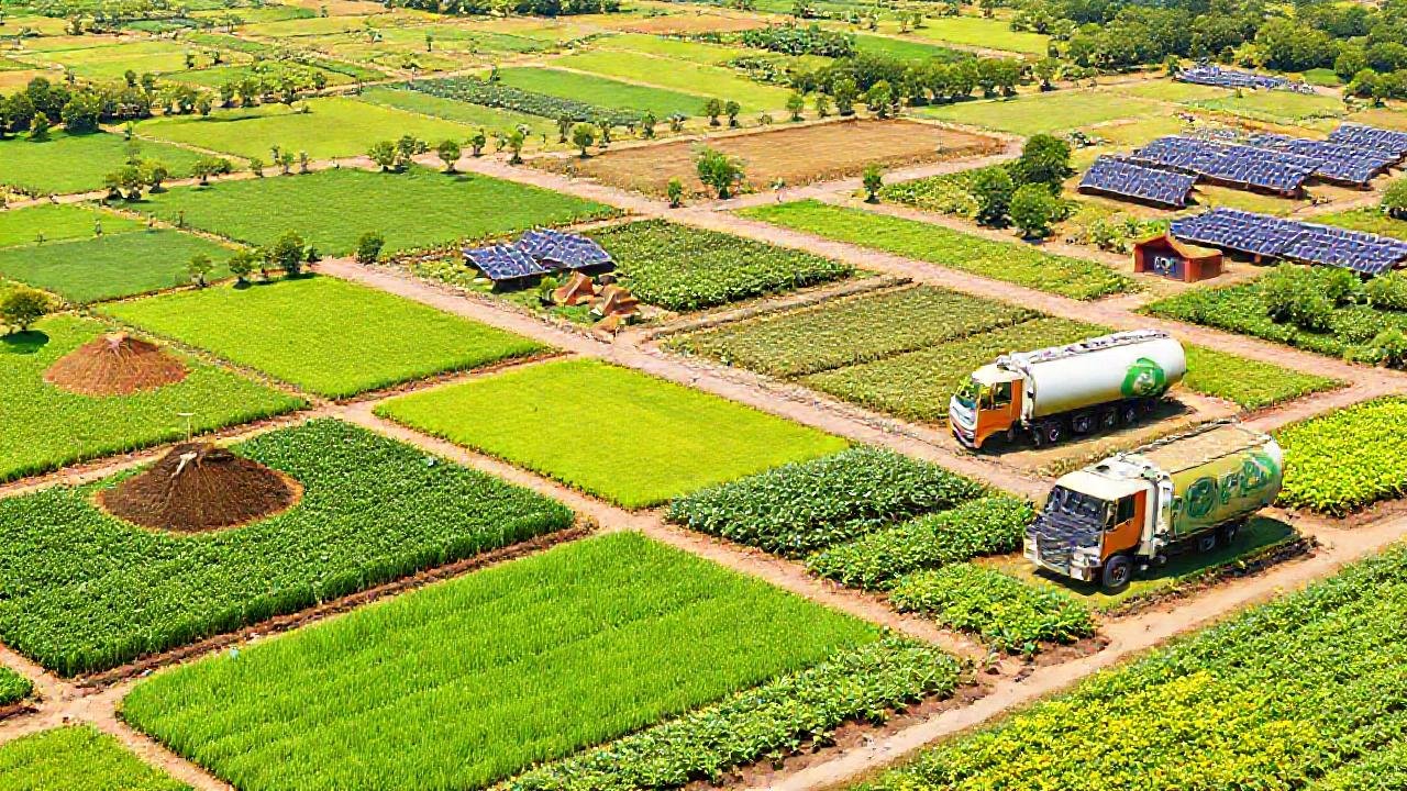 Agricultura sostenible: color