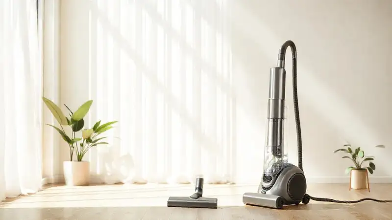 Aspiradora ecológica para un hogar moderno