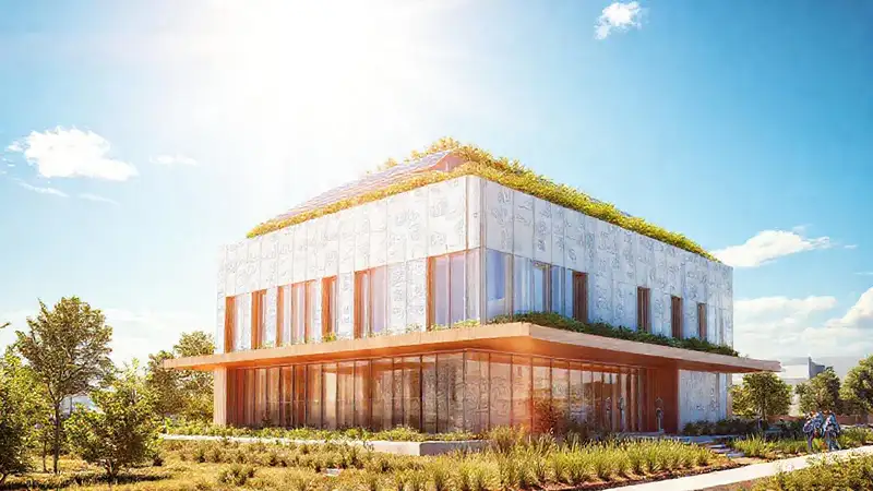 Un edificio moderno