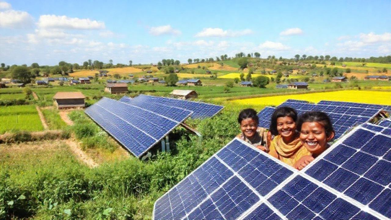 Una comunidad rural sostenible y feliz
