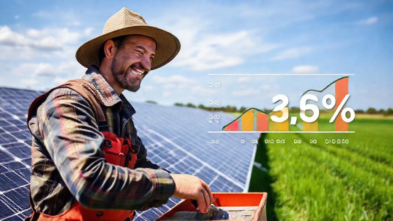 Paneles solares rurales impulsan energía sostenible