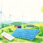 Energías limpias construyen un futuro brillante