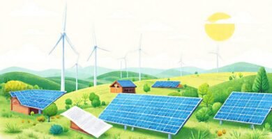 Energías limpias construyen un futuro brillante