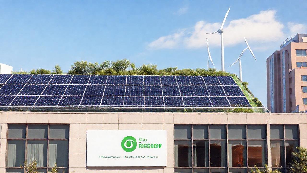 Un edificio moderno y sostenible brilla