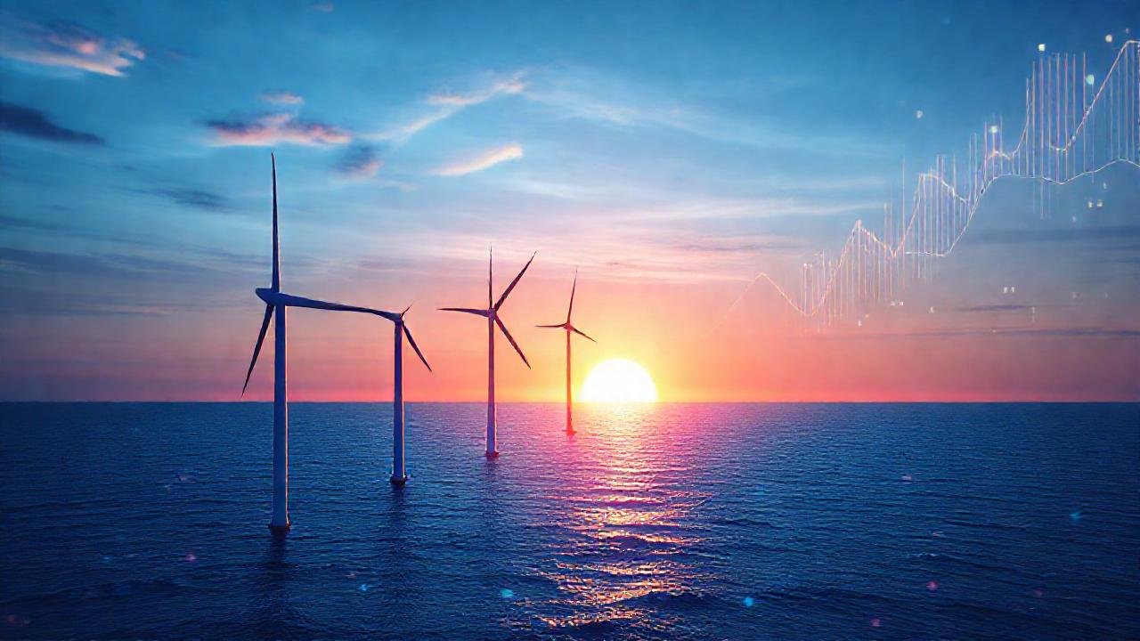 Turbinas marinas generan energía limpia moderna