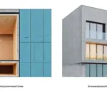 Fachada moderna: insulación térmica contrastada
