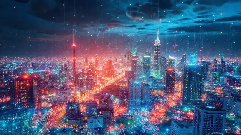 Una ciudad inteligente alimenta un futuro limpio
