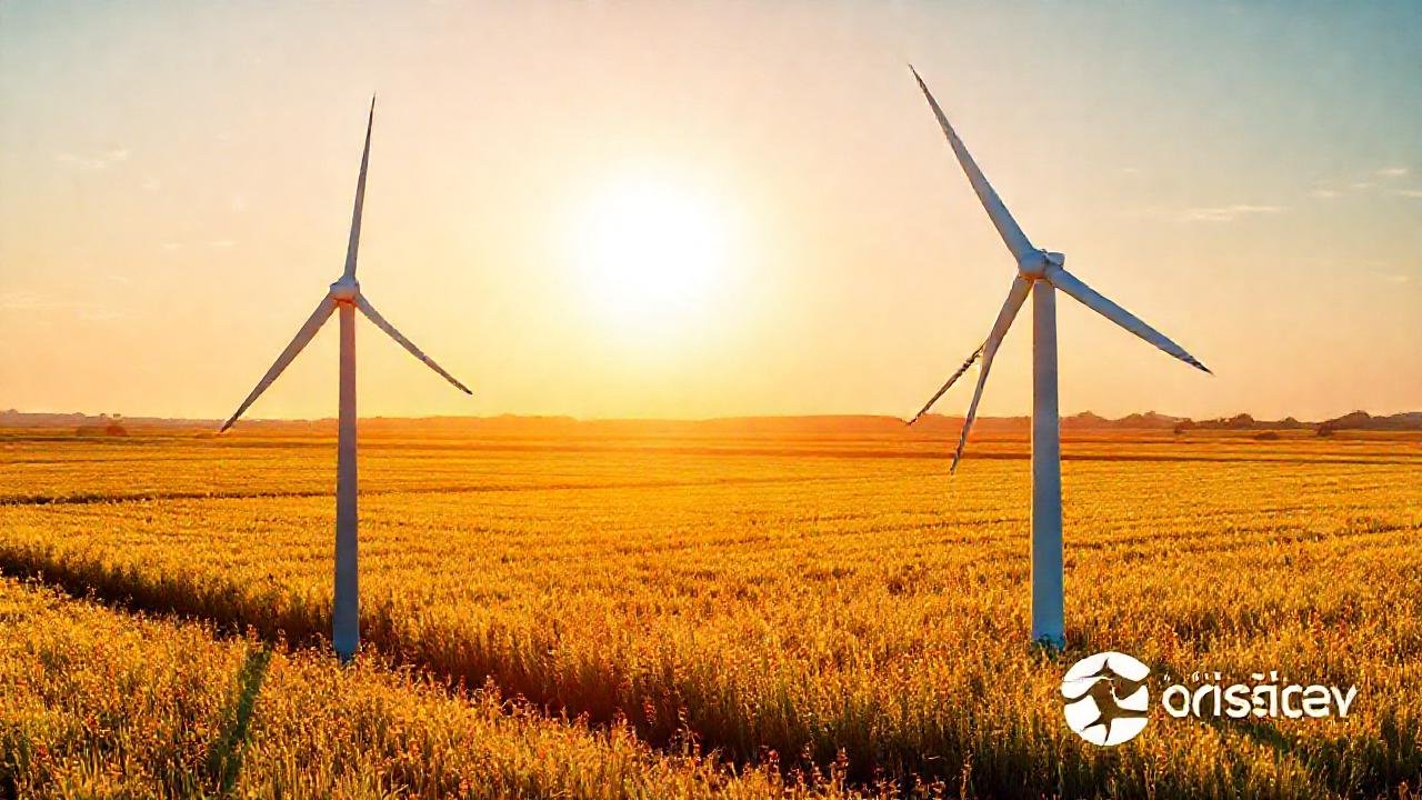 Turbinas eólicas ofrecen energía verde y moderna