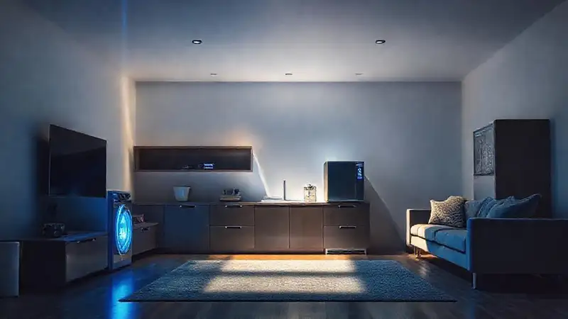 Un salón moderno