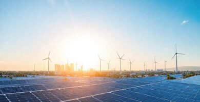 Energía limpia ilumina un futuro brillante