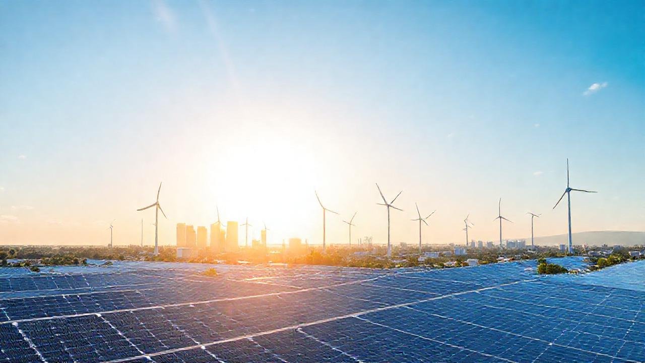 Energía limpia ilumina un futuro brillante