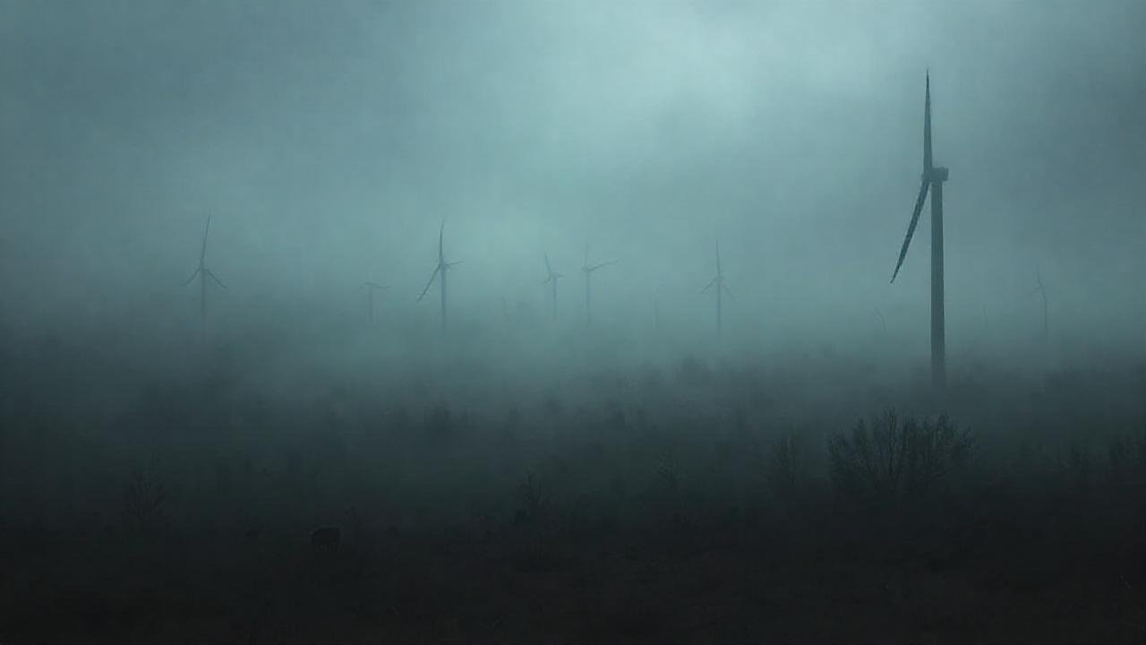 Documental inquietante de turbinas y fauna