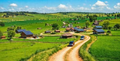 Un pueblo rural hacia un futuro sostenible