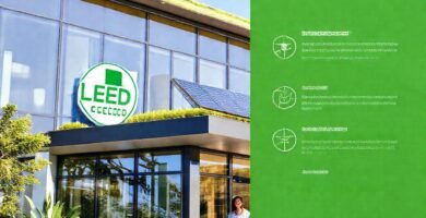 Edificio moderno sostenible y luminoso