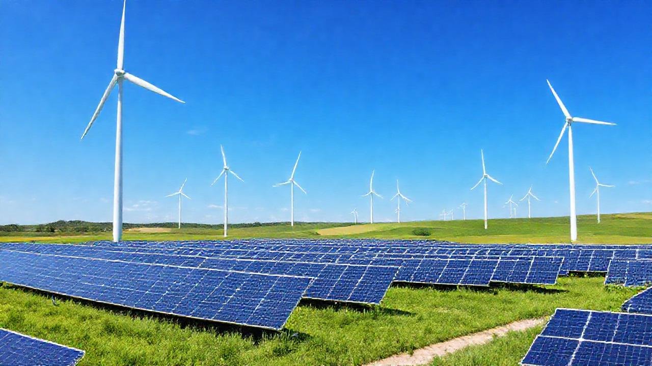 Energía limpia alimenta un futuro brillante