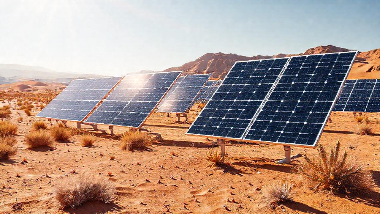 Tecnología solar revoluciona el desierto