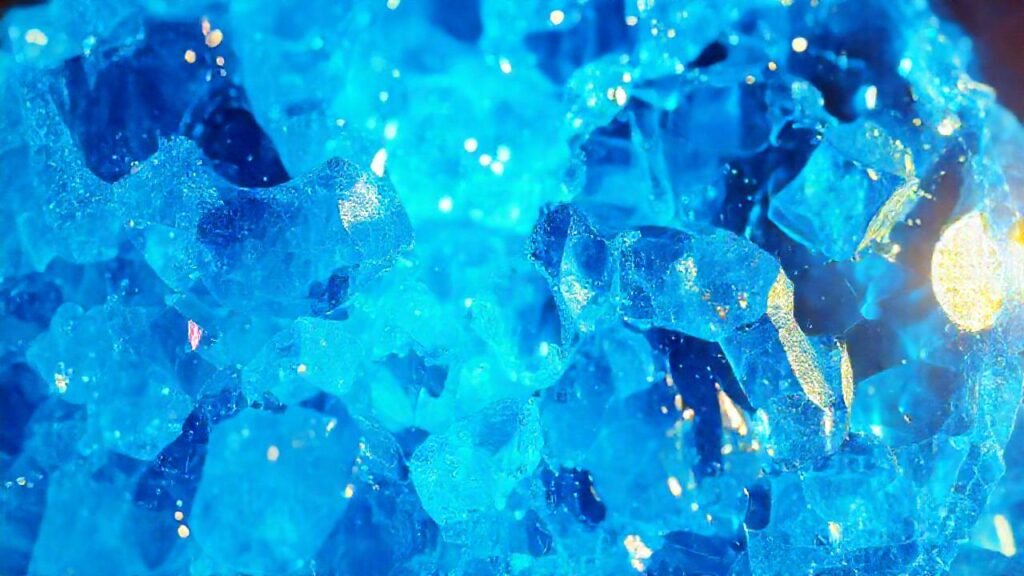 Células solares recicladas brillan futuristas