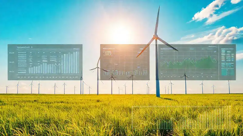 Turbinas eólicas muestran datos optimistas digitales