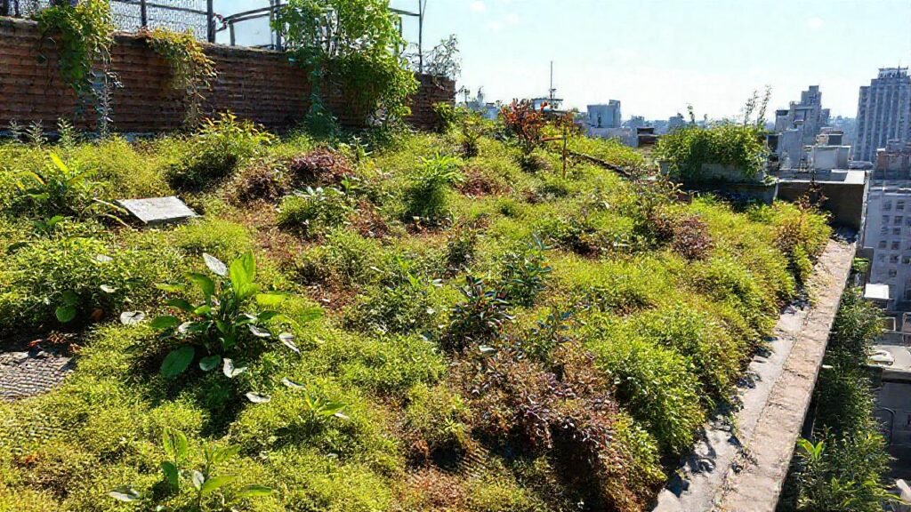 Techo verde: arquitectura sostenible y vibrante