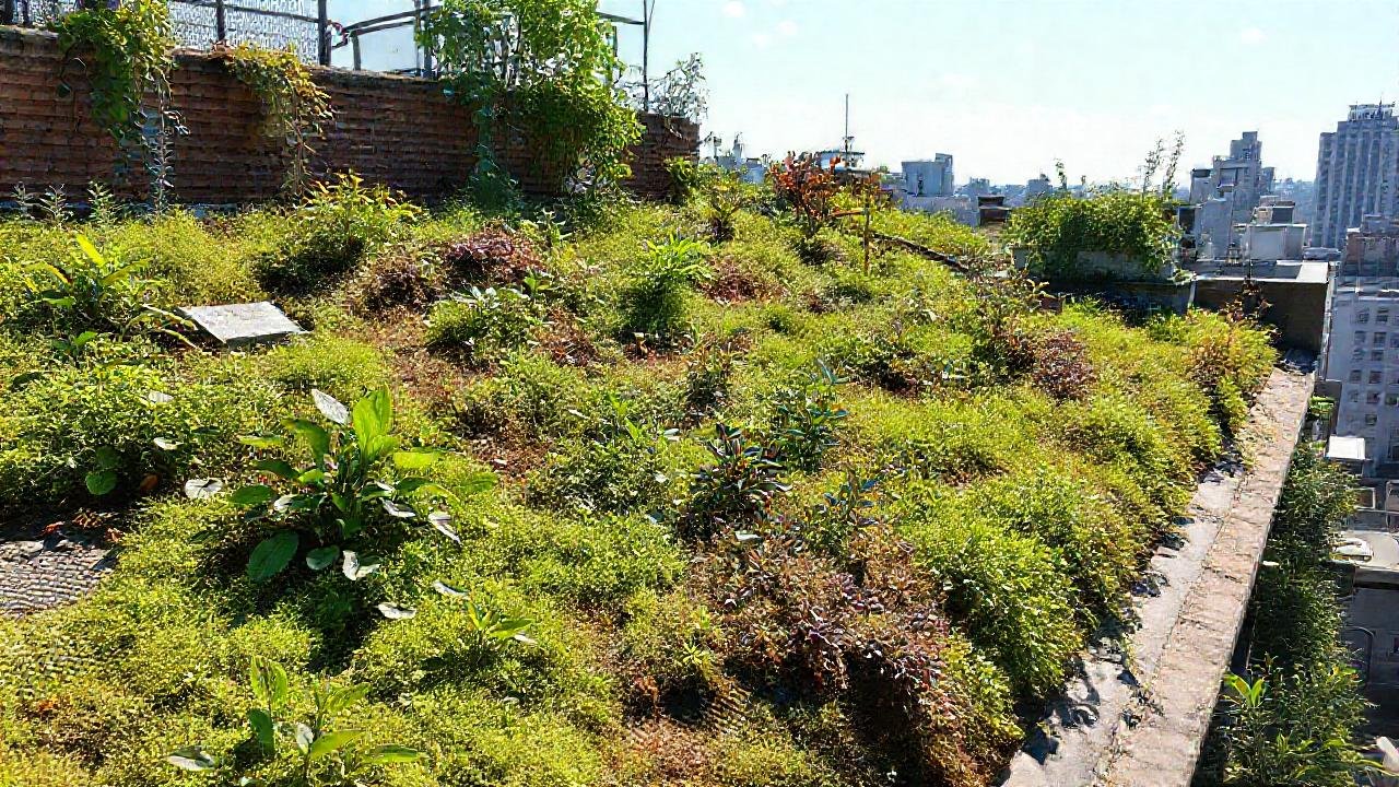 Techo verde: arquitectura sostenible y vibrante