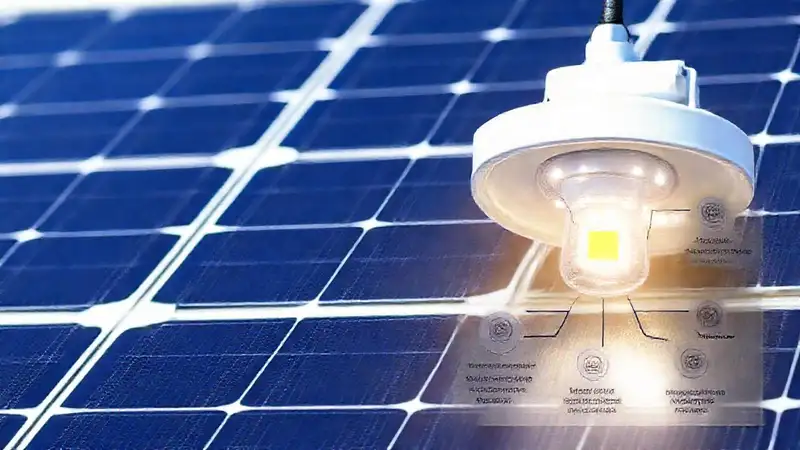 Paneles solares y LED son eficientes