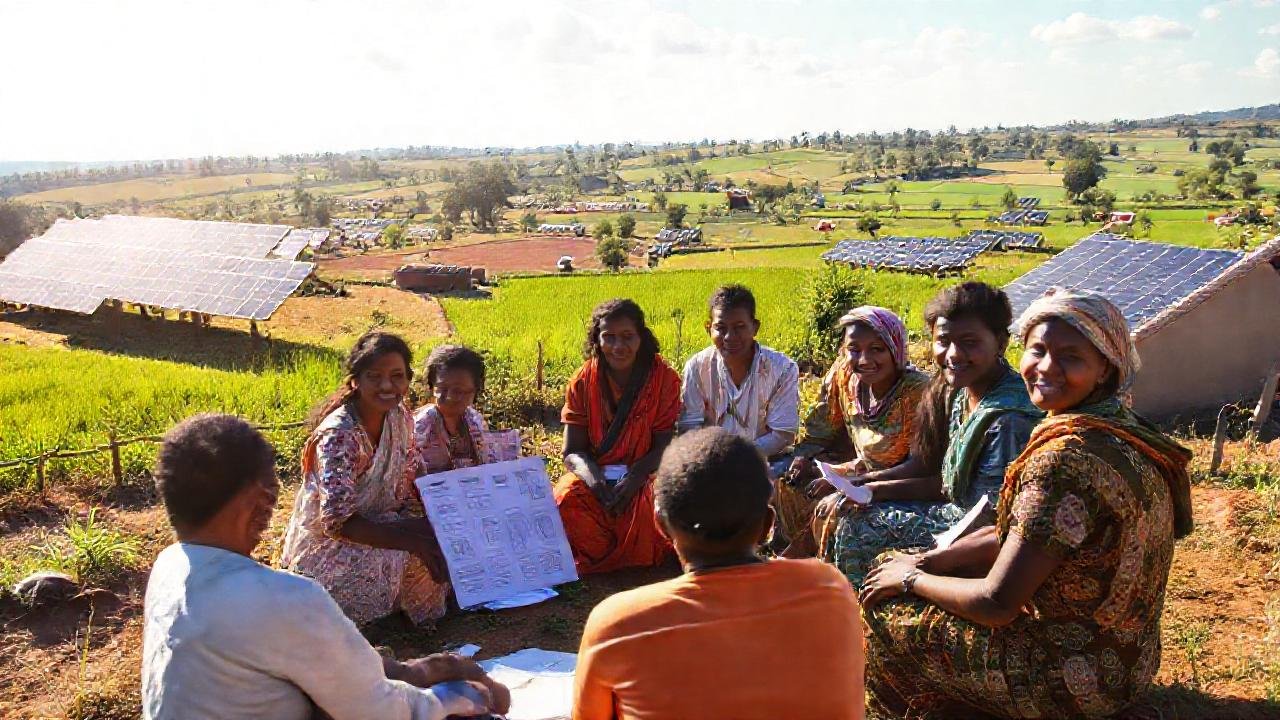 Comunidad rural busca un futuro sostenible