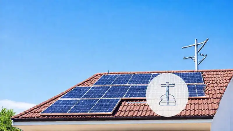 Paneles solares alimentan la red eléctrica
