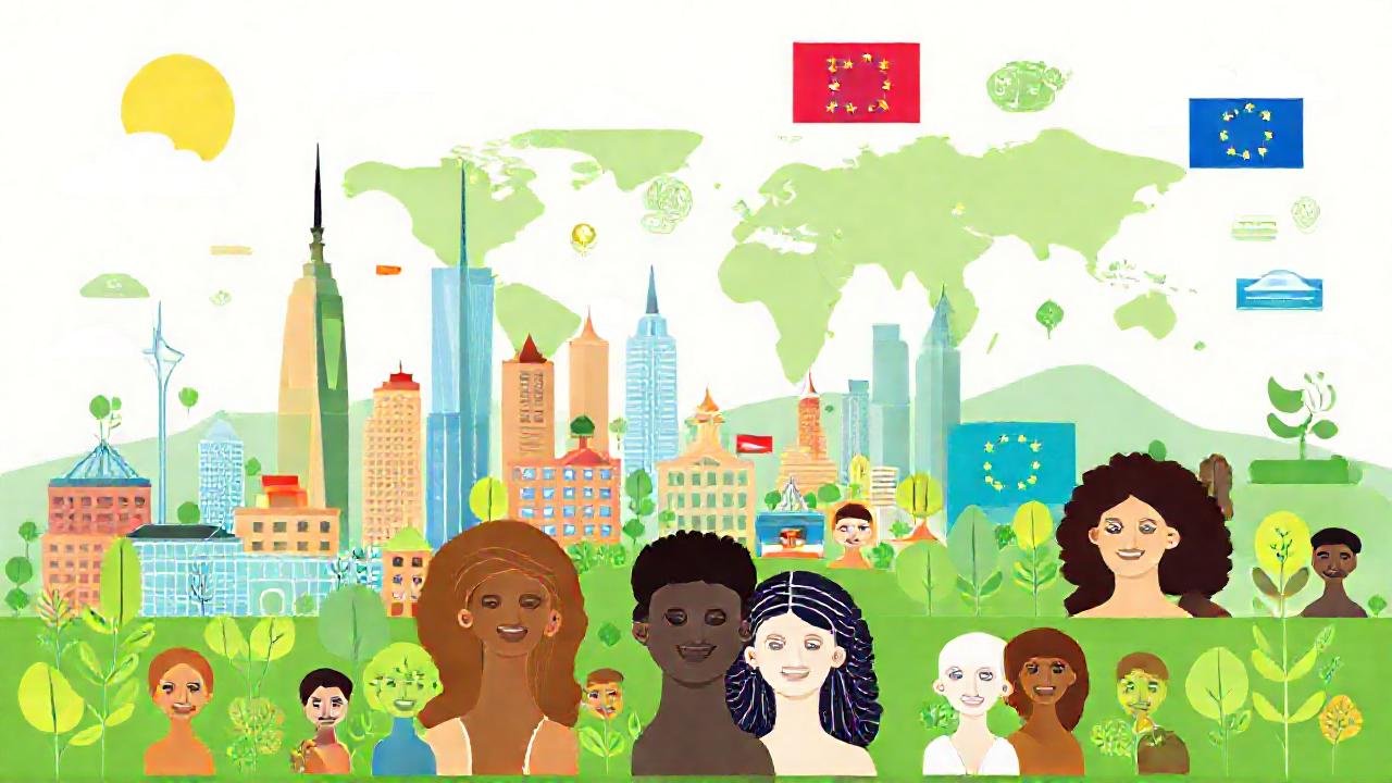 Ciudades sostenibles y un futuro brillante