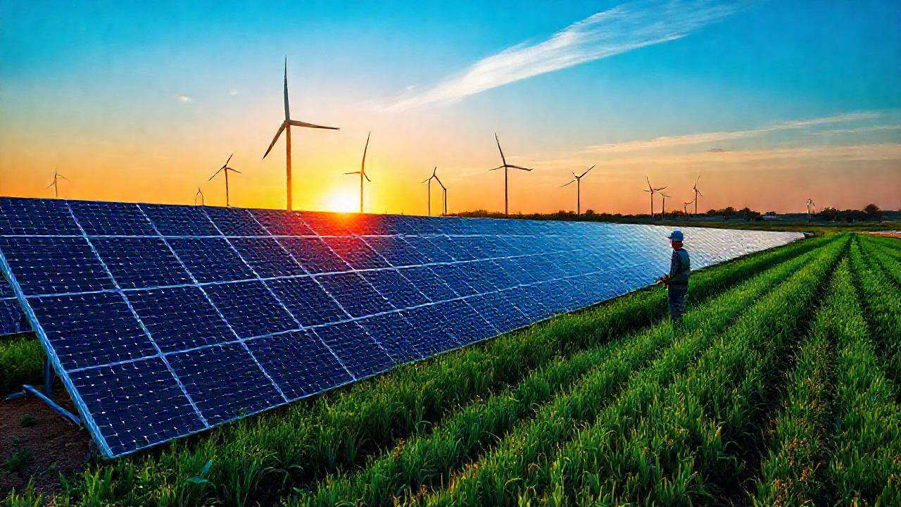 Energía limpia transforma el paisaje agrícola